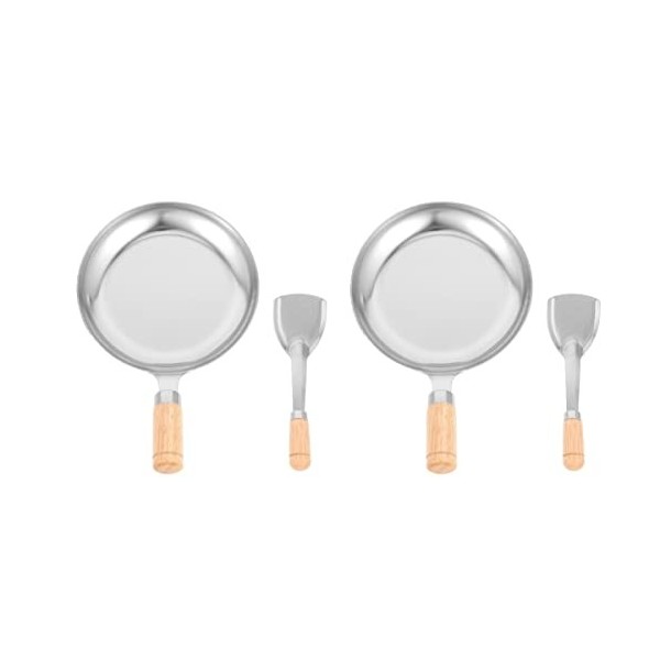 TOYANDONA 3 Ensembles Ustensiles De Cuisine pour Enfants Jouets De Jeu De Rôle pour Les Enfants Casserole Doeufs Petits Pots