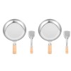 TOYANDONA 3 Ensembles Ustensiles De Cuisine pour Enfants Jouets De Jeu De Rôle pour Les Enfants Casserole Doeufs Petits Pots