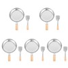 TOYANDONA 3 Ensembles Ustensiles De Cuisine pour Enfants Jouets De Jeu De Rôle pour Les Enfants Casserole Doeufs Petits Pots