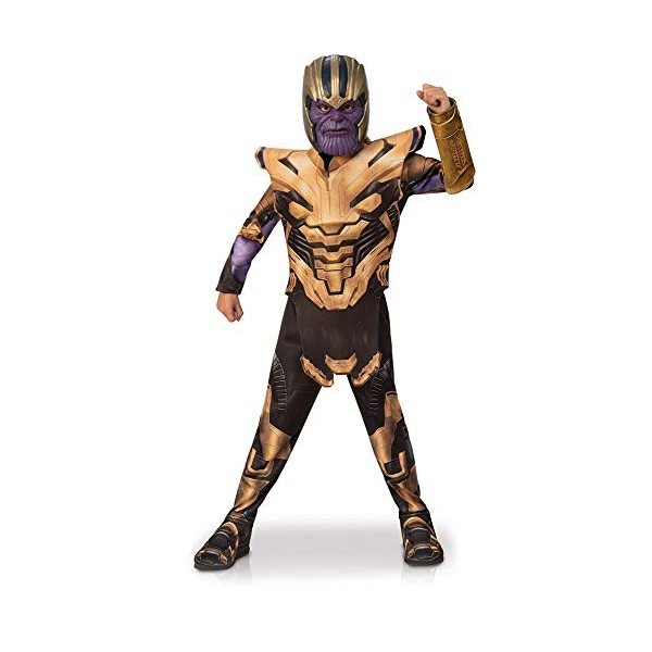 Marvel- Rubies - Officiel Thanos Avengers Endgame-Taille 3-4 ans deguisement taille S