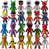 Puruuige 8 Pièces/Ensemble Stumble Guys Jouets Figurines 2.6 Q Ver modèle Anime Figurine PVC Mini décoration de gâteau Ense