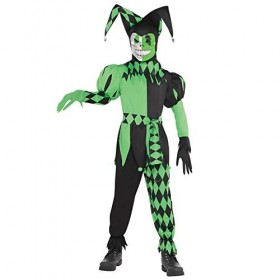 amscan 847679-55 Déguisement de bouffon Ghoulish 14 à 16 Ans