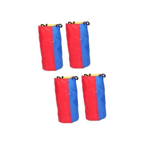 Toyvian 4 Pcs Sac De Saut Jeux De Plein Air pour Enfants Décor De Pâques Fête en Plein Air Carnaval Jouet pour Enfants Sacs D