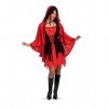 CARNIVAL TOYS Little Red Riding Hood Horror Costume, pour femme taille unique : M/L dans un sac w/crochet.