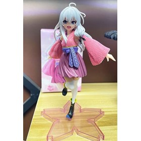 Sorcière errante, kimono de fleurs de cerisier, Elaina, env. 20 cm, figurine, modèle de personnage de jeu anime et manga, déc