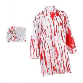 Toyvian 2 Pièces Halloween Costumes Halloween Cuisine Faire Semblant De Partie Cosplay Halloween Vêtement Halloween Jeu De Rô