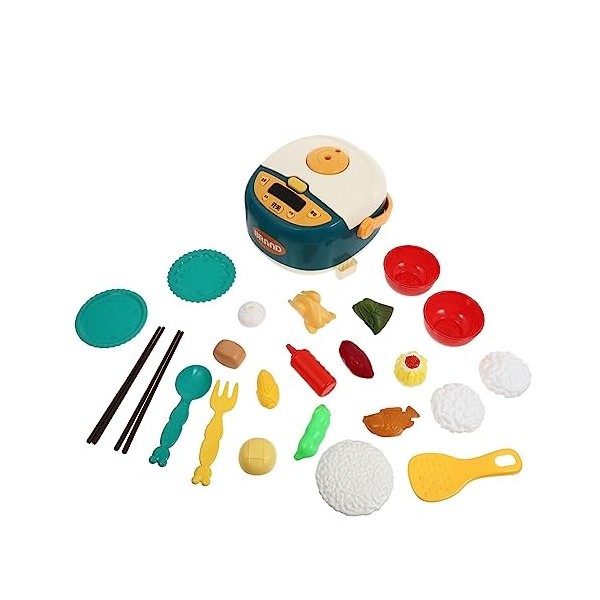 Toyvian 1 Jeu De Cuisine De Simulation Jouet Jouets Éducatifs pour Enfants Jouets pour Enfants pour Les Filles Ensemble De Va