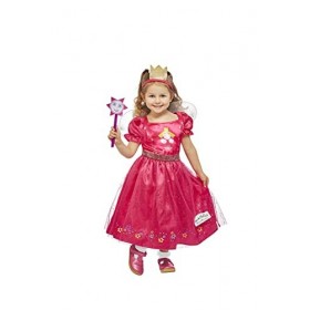 Smiffys 51583S Déguisement Ben Little Kingdom Holly pour fille Rose Taille S 4-6 ans