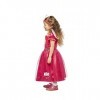 Smiffys 51583S Déguisement Ben Little Kingdom Holly pour fille Rose Taille S 4-6 ans