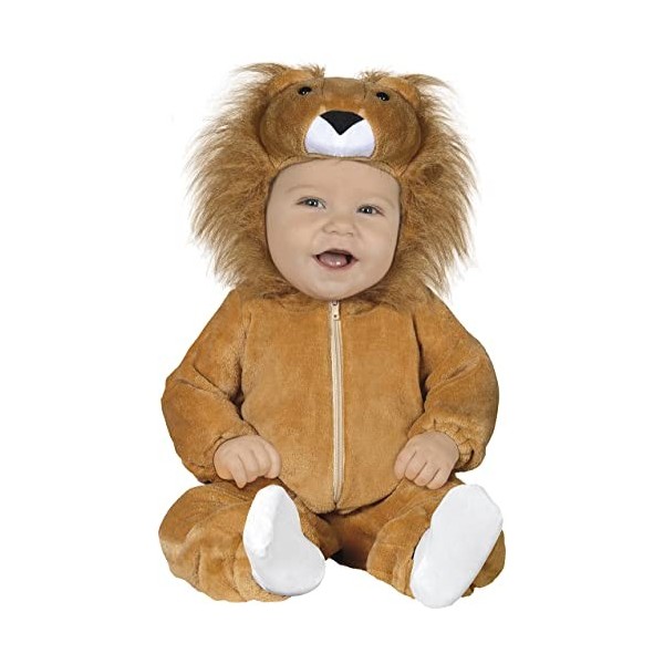 Déguisement Lion Gentil bébé T-6/12 Mois