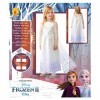 Rubies - Déguisement Luxe Epilogue Officiel - Elsa La Reine des Neiges 2, enfant, I-300779L, Taille L 7 à 8 ans