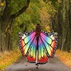 Costume de papillon pour Halloween - Écharpe en polyester - Accessoire de fête pour femme - Costume de fête - Costume de fête
