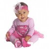 Déguisement Bébé Pink Supergirl