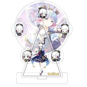 FISAPBXC Figure de Stand Genshin Impact, Grande Roue Genshin Impact, Jeu Acrylique Ornements Périphériques Collections pour F