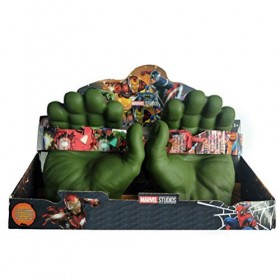 WBTY Gants de cosplay Hulk en PVC pour enfants - Pour Halloween, Noël - Jouets éducatifs amusants pour adultes et enfants