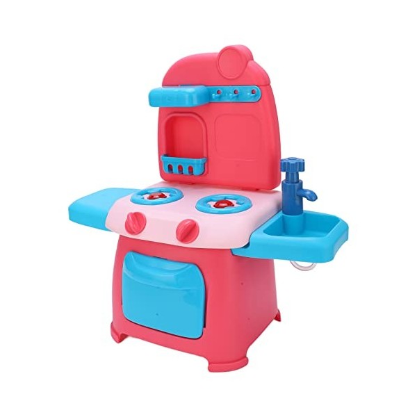 Voluxe Ensemble de Jeu de rôle, Fonction deau Automatique Lisse, Ensemble de Jeu de Cuisine pour Enfants, Pratique avec des 