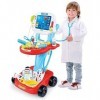 Quickdraw Enfants Docteurs Set Médical Set De Jeux Chariot Jeux De Rôle 660-46