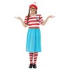 Smiffys 50280L Déguisement de luxe pour fille Où est Wally Wenda