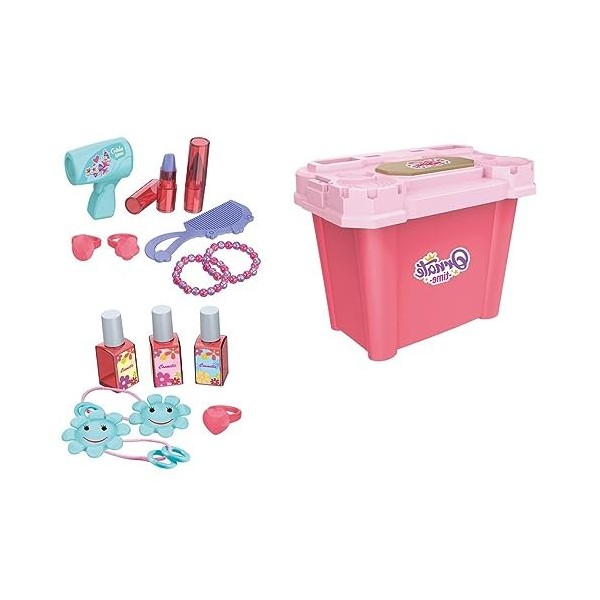 JUINSA Coiffeuse de beauté avec conteneur et Accessoires 55x20x61