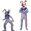 Déguisement Freddy Rabbit de Cinq Nuits pour Enfants de 5 à 12 Ans, déguisement dhalloween FNAF avec Masque,Gris,130