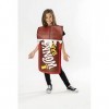 Rubies Costume officiel Willy Wonka et The Chocolate Factory Wonka Bar pour enfant, taille M, 5-8 ans