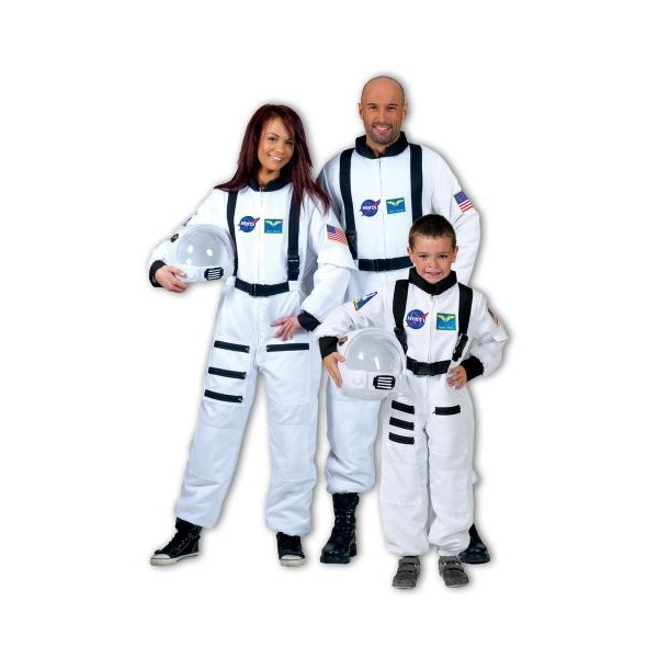 Generique - Déguisement Astronaute Blanc Enfant 10-12 Ans 140 cm 