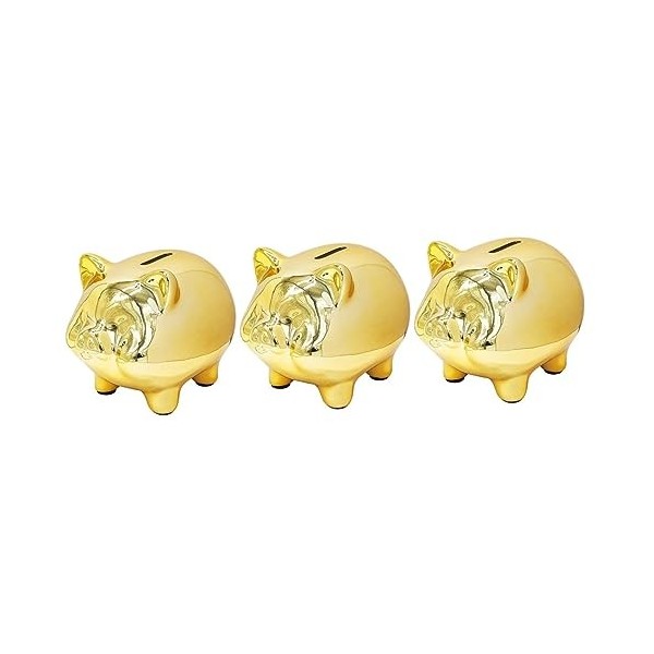 Toyvian Jouets De Noël Ensemble De Jeu pour Enfants Jouets pour Filles Ornement De Cochon Pot DÉconomie De Dessin Animé Tire