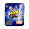 NanoBytes Boîte de Deux nanobytes, Figurines de Collection, Figurines de Jouets, Appliques, Collection 5+