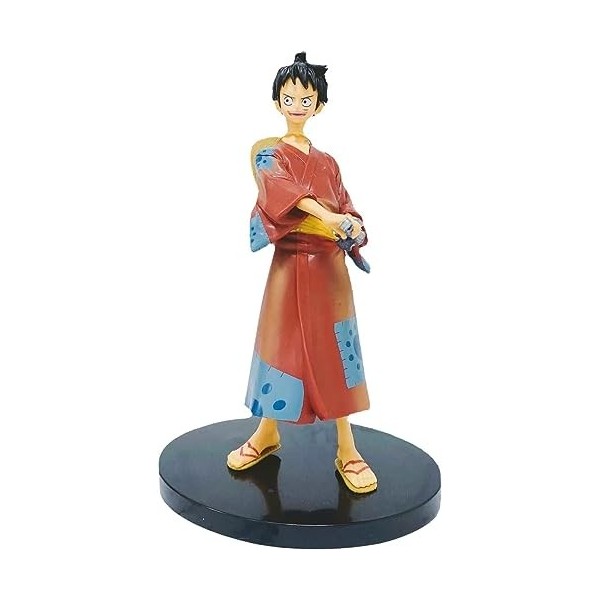 simyron Cartoon Figurines Luffy Action Figures Modell Cake Toppers Mini Personnages Figure Anime Figure Décoration Ornements 