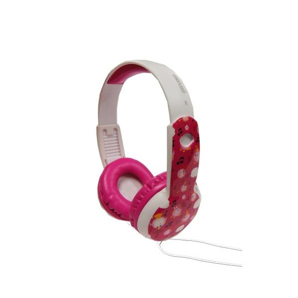 Maxell 190451 Safe Soundz Overear Headphones 3-5 Years Girls - Pink