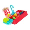 TOYANDONA 1 Jeu Lave-Vaisselle Jouets Dévier De Cuisine avec Eau Courante Jouets Dappareils De Cuisine Jouet De Cuisine De 