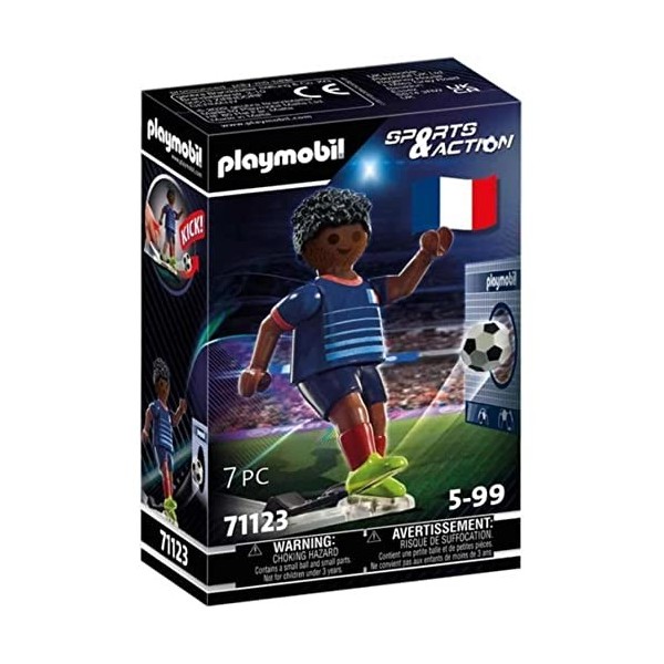 Playmobil Joueur de Football Français 71123 