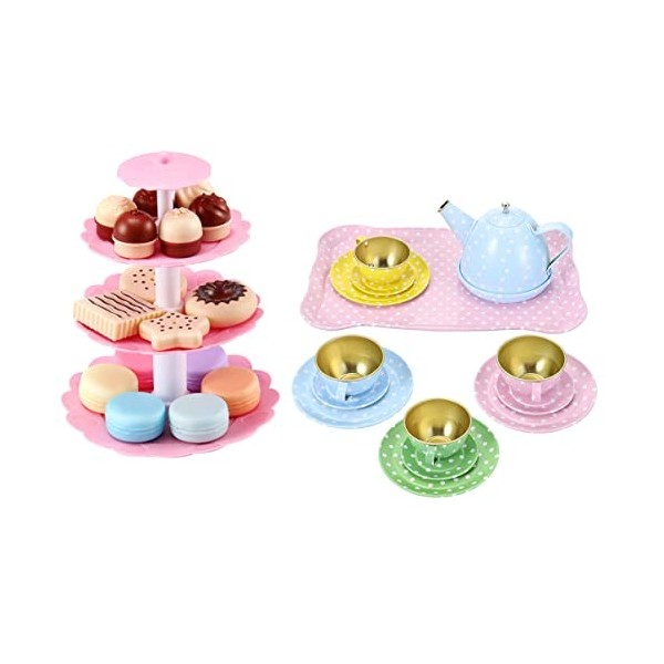 Gadpiparty Goûter 1Setset Gâteau de Adorables Âges Adorables Faisant Cuisine + Enfants Métal Filles Fruits Support de Jouet I