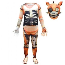 Ldruieu FNAF Costume de cosplay pour enfant Body Security Breach Personnages de jeu dhorreur Anime Cosplay Halloween Costume