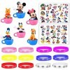 Lemotoy Mickey Gâteau Topper Mini Figurines Set, Mini Figurines Ensemble fête, Mickey Mini figurines ensemblepour, Comprendre