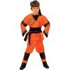 Ciao Dragon Ninja Orange Costume Enfant Taille 5-7 Ans , Orange/Noir