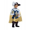 Ciao Moschettiere Costume Baby, Blu/Oro, 3-4 Anni Fille