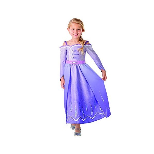 Rubies Disney Reine des Neiges 2 Costume Elsa Deluxe Costume pour enfant Taille L 7-8 ans