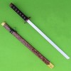 Épée en Bois Katana,Épée De Cosplay Anime,Épée De Samouraï Épée Roronoa Zoro avec Fourreau,Convient Aux Amateurs DAnime Et A