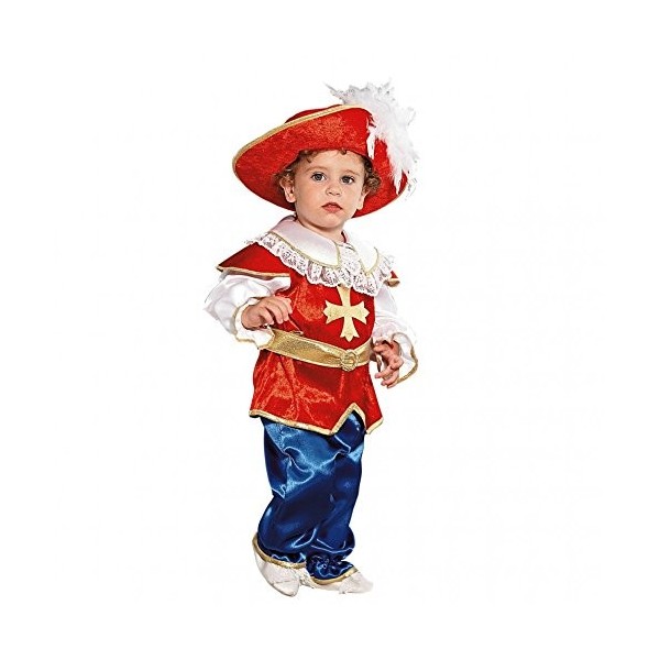 Costume Enfant Mousquetaire Garçon Taille 92 Carnaval Médiéval Légende Trois Mousquetaires 92 