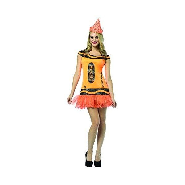 Rasta Imposta Costume Crayola Glitz et Paillettes Robe Sunburst 