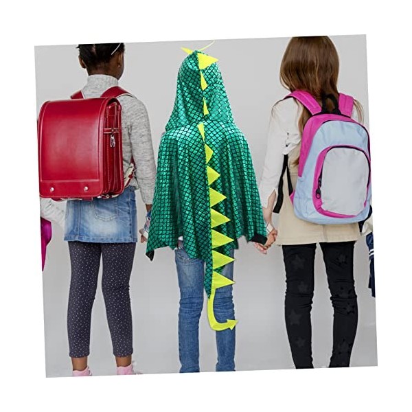 TOYANDONA 3 Pièces Cape À Capuche De Dinosaure Vêtements Pour Garçons Vêtements Pour Filles Tenues De Jeu De Rôle Costume DA