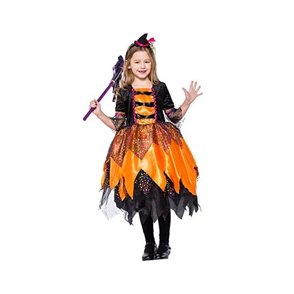 TOYANDONA Enfants Formelle Robe Halloween Costumes Sorcière Costume Enfants Vêtements Enfants Zombie Costume Enfants Sorcière