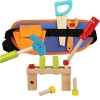 Virtcooy Trousse à Outils en Bois | Ensemble doutils en Bois avec Ceinture à Outils réglable - Jeu pour Les Tout-Petits Cons