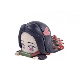 XESAGSNV Démon Slayer Kamado Nezuko PVC Statue Collection de Personnages Modèle Cadeau Décoration de Bureau Cadeau de Vacance
