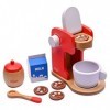 Nesta Toys - Wooden Coffee Maker Toy Kitchen Cooking Toy for Learning and Special Needs Developmental Set for Small ChildrenP