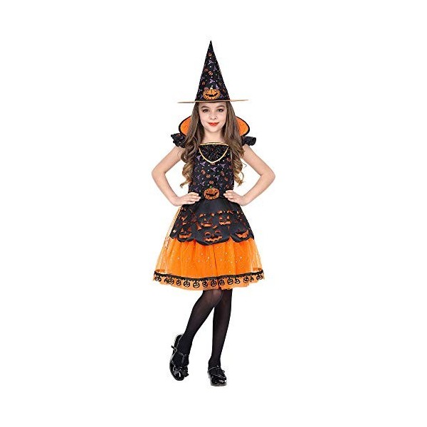 "WITCH" dress, hat - 140 cm / 8-10 Years 