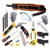 Real kit doutils pour enfants, 22 pièces menuiserie pour enfants kit doutils Junior, ensemble doutils de construction pour