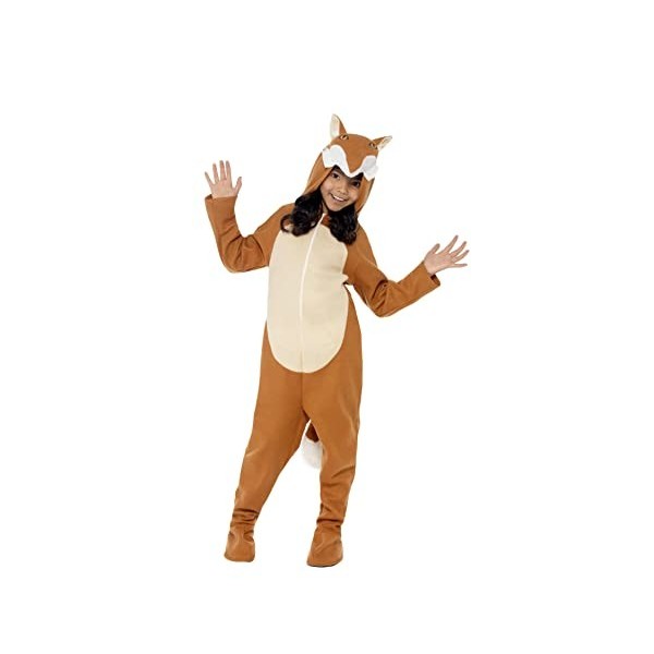 Smiffys Costume de renard pour garçon - Orange - 3-4 ans - BR44074T2