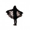 PartyXPeople Cape de chauve-souris pour enfant Noir 12728-152